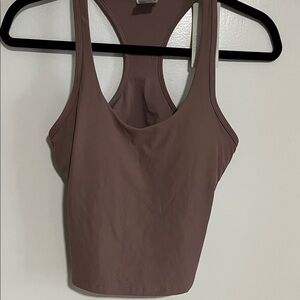 All in Motion Brown Tank Top